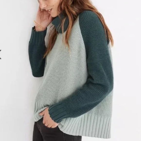 MADEWELL EASTBROOK CROSS-BACK SWEATER SIZE SMALL - Picture 2 of 12